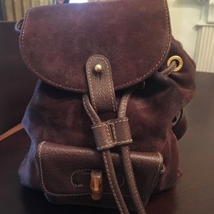 Vintage Gucci  backpack purse